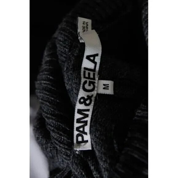 Leopard print wool sweater dress - Picture 4 of 6